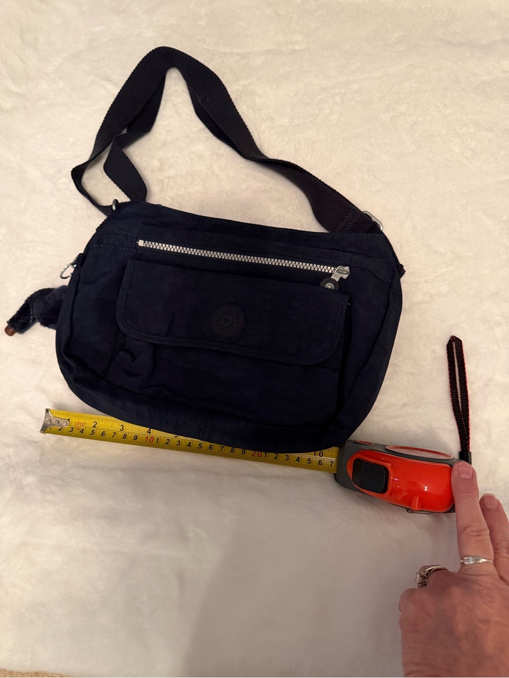 Men's Navy Crossbody Shoulder Bag